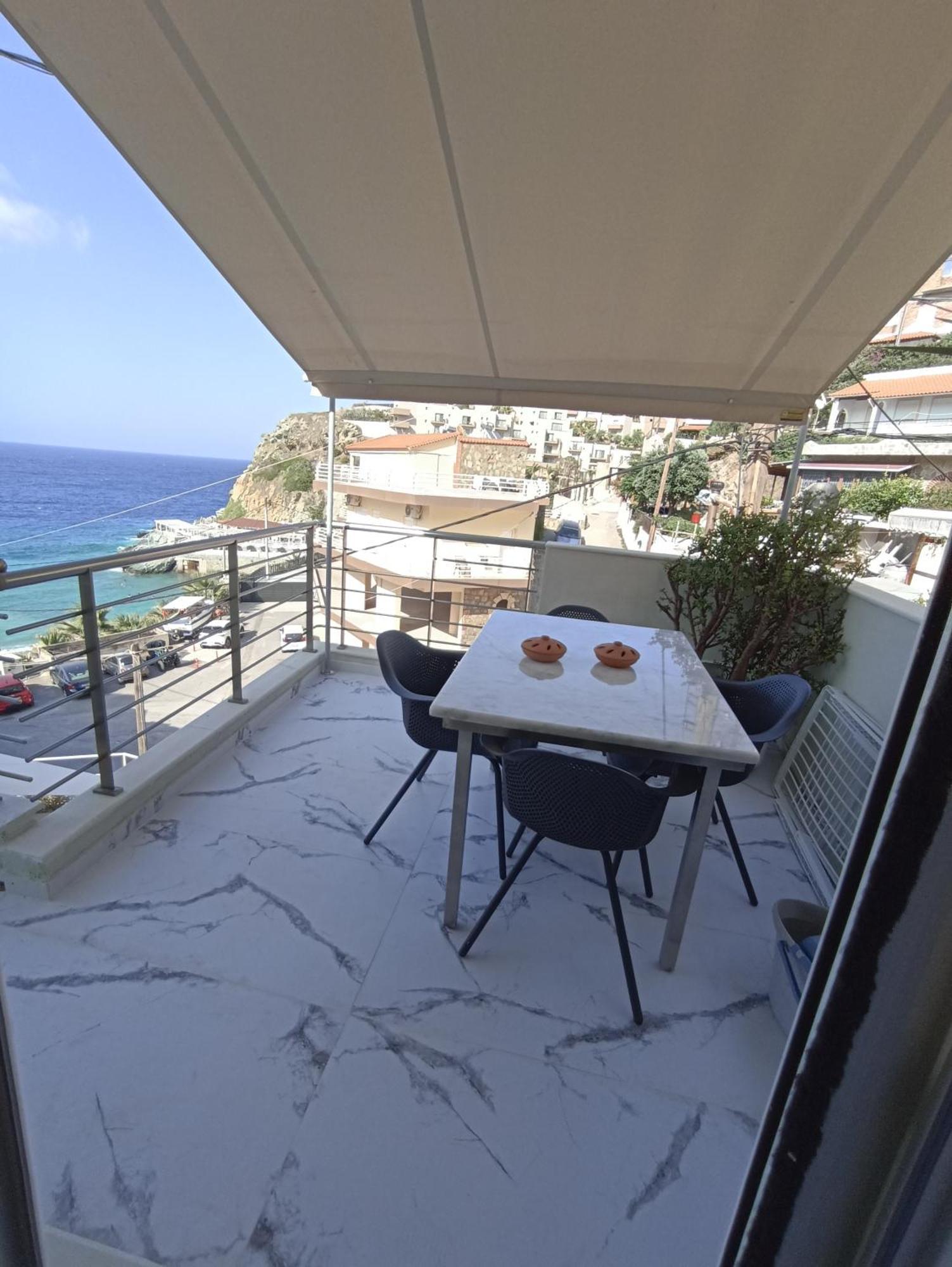 Popis Sea View Apartments Агия-Пелагия  Экстерьер фото